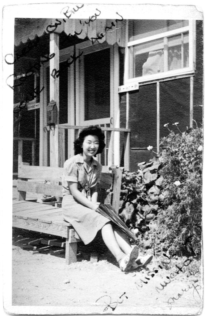 Yuri at Jerome, Arkansas internment camp, October 1943