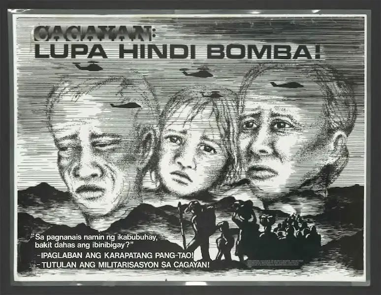 Poster title - Cagayan Lupa Hindi Bomba